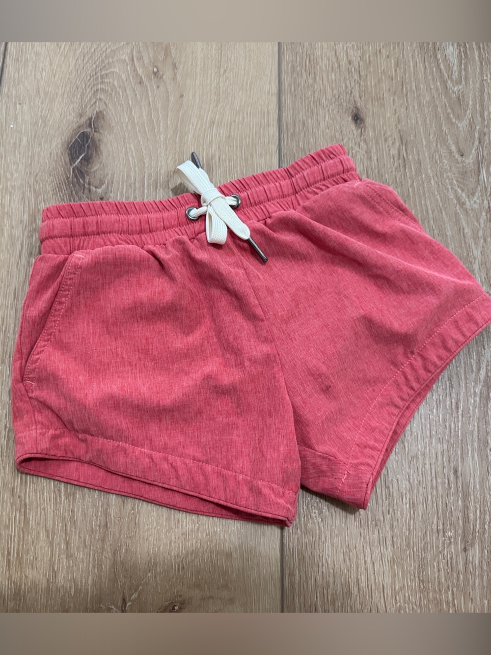 SweetHoney red swim trunks